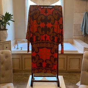 Nicole Miller silk jersey M dress studio line!